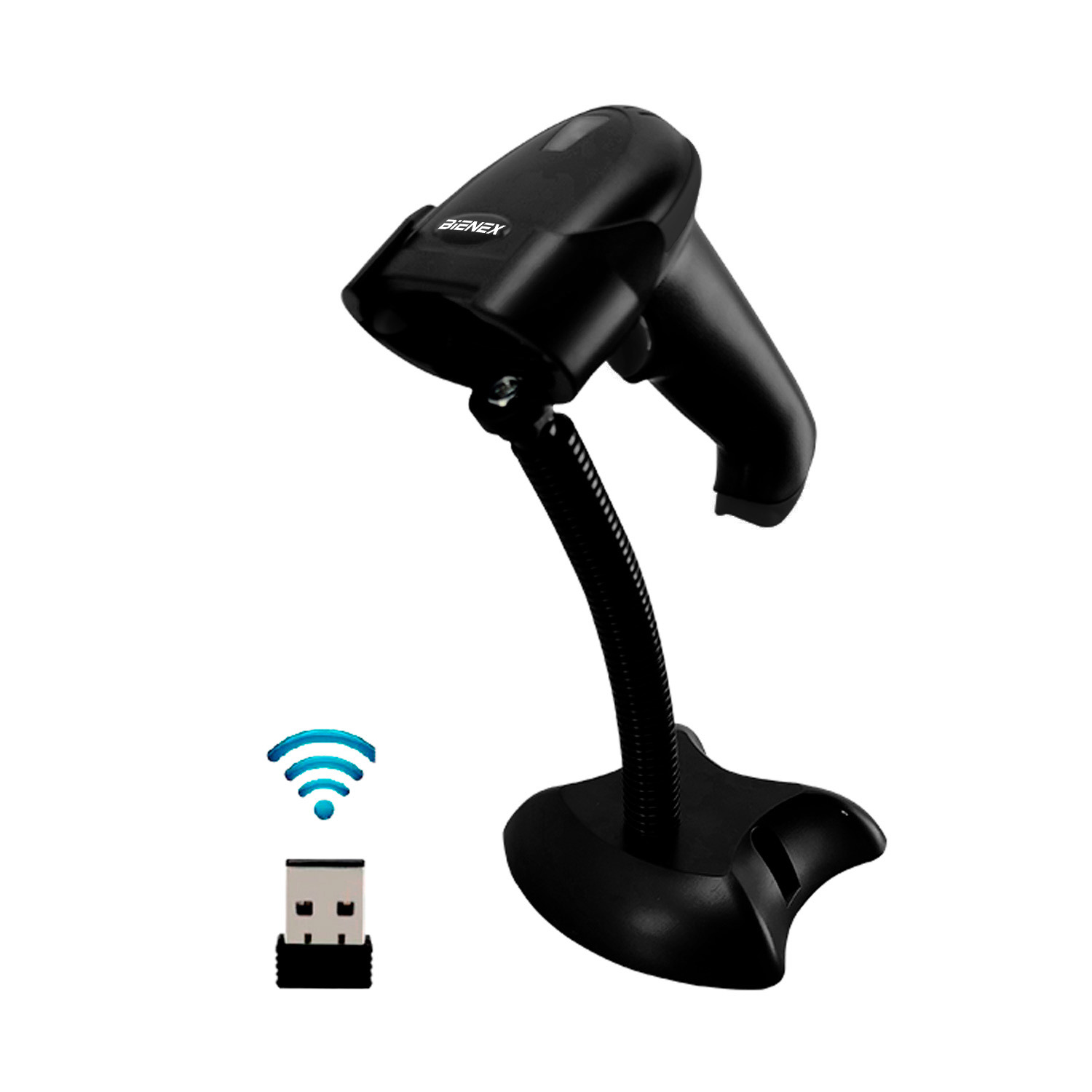 Lector de código de barras Y QR <span><b> 1D 2D Inalámbrico </b></span> BX2D