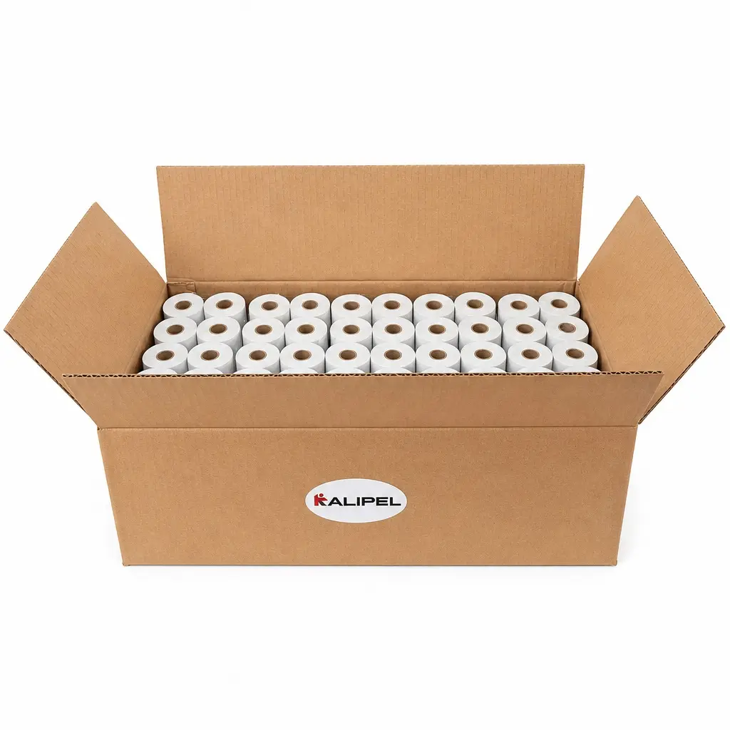<span><b>100 Rollos</b></span> De Papel Térmico <span><b>57mm X 40mm 55gr</b></span> (Contómetros)