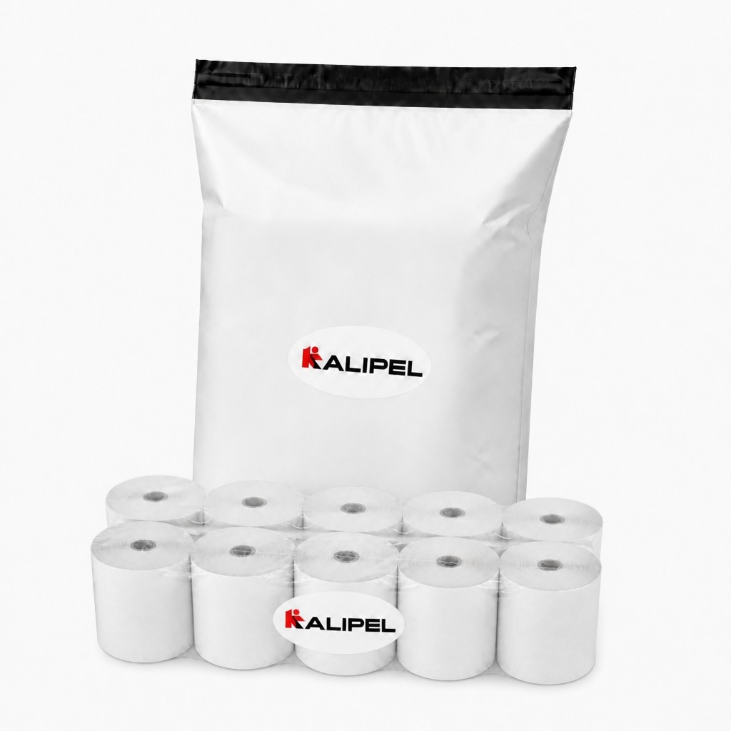<span><b>10 Rollos</b></span> De Papel Térmico <span><b>80mm X 80mm 48gr</b></span> (Contómetros)
