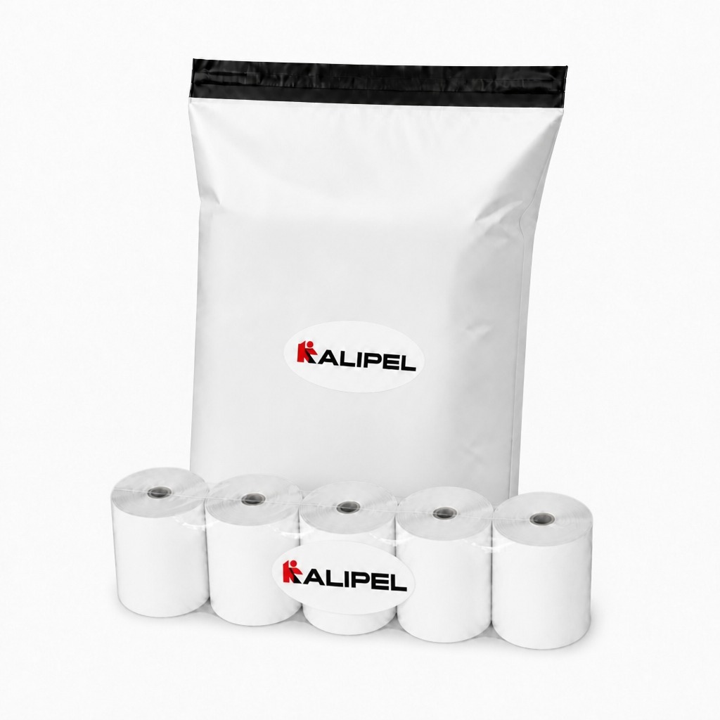 <span><b>5 Rollos</b></span> De Papel Térmico <span><b>80mm X 80mm 55gr - Estándar</b></span> (Contómetros)